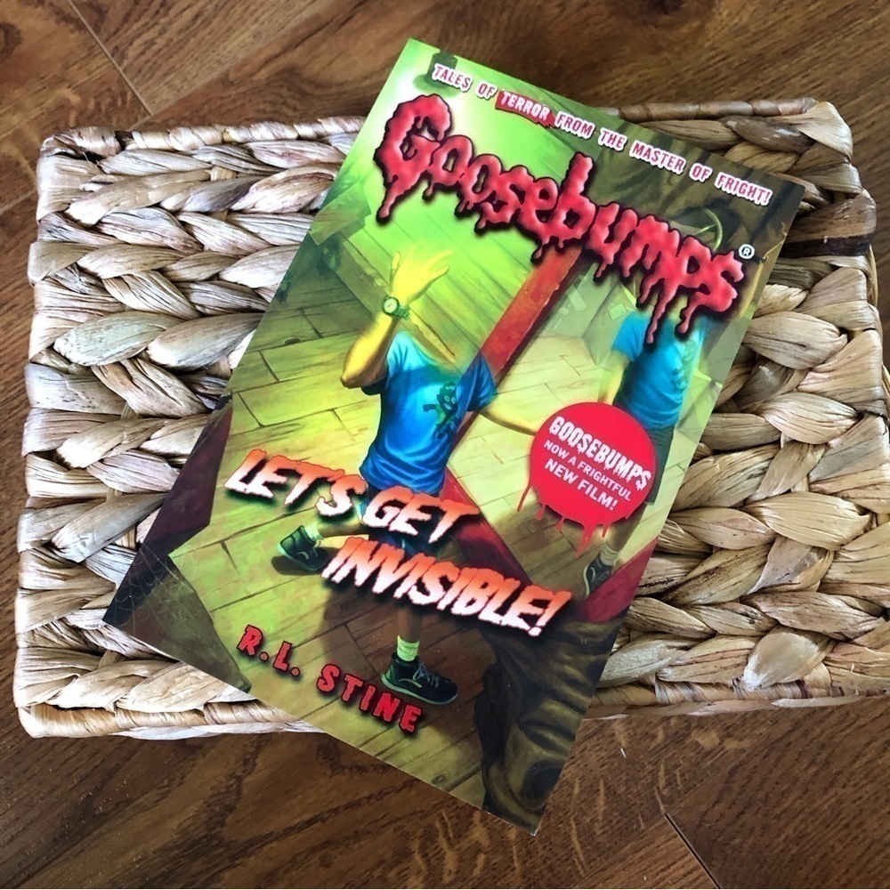 Goosebumps: Let’s Get Invisible by: R.L. Stine, paperback book